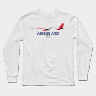 Airbus A321 - Avianca Long Sleeve T-Shirt